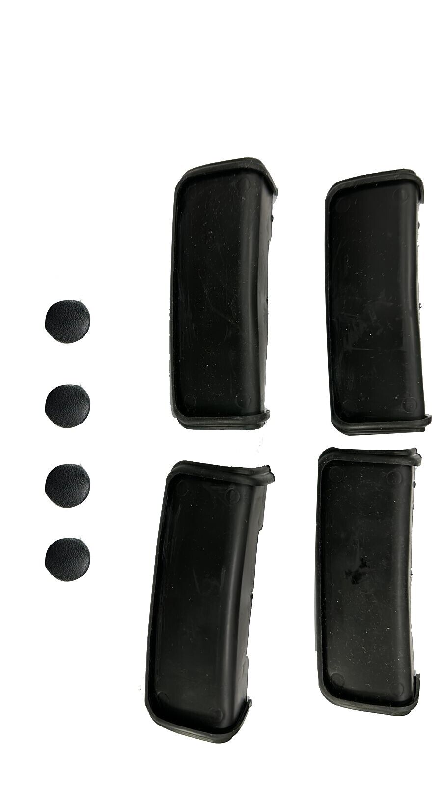 FITS Ford Custom Cross Bars Set - Fits SWB & LWB Powder BLACK 2012-on